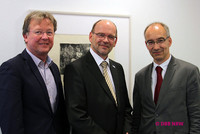 v.l.: Hubert Meyers, Rainer Schmeltzer, Roland Staude (Foto: © DBB NRW)